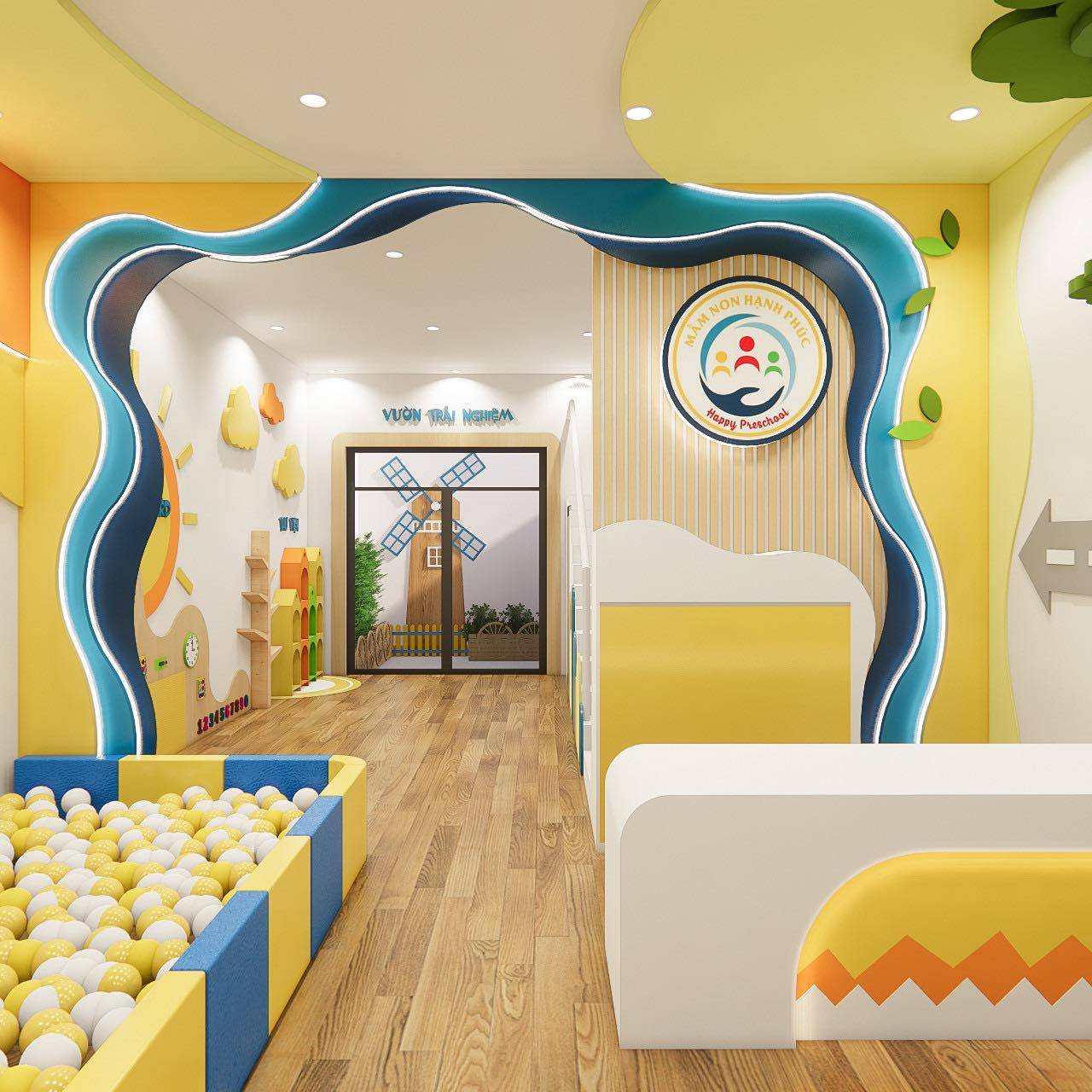 Mầm non Hạnh Phúc Montessori - Lai Xá