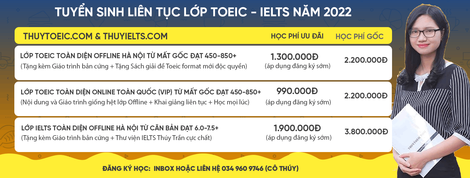 Trung tâm Anh Ngữ Thúy TOEIC - Hai Bà Trưng