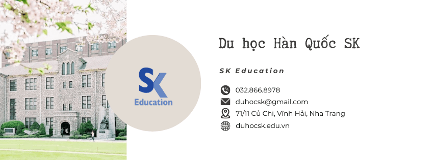 Trung tâm Du học Hàn Quốc SK Nha Trang