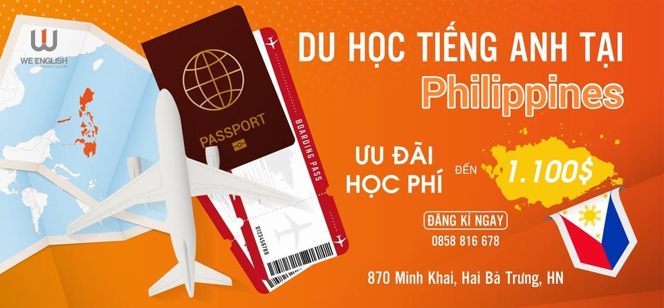 Trung tâm Du học Tiếng Anh tại Philippines - WE English - Hai Bà Trưng