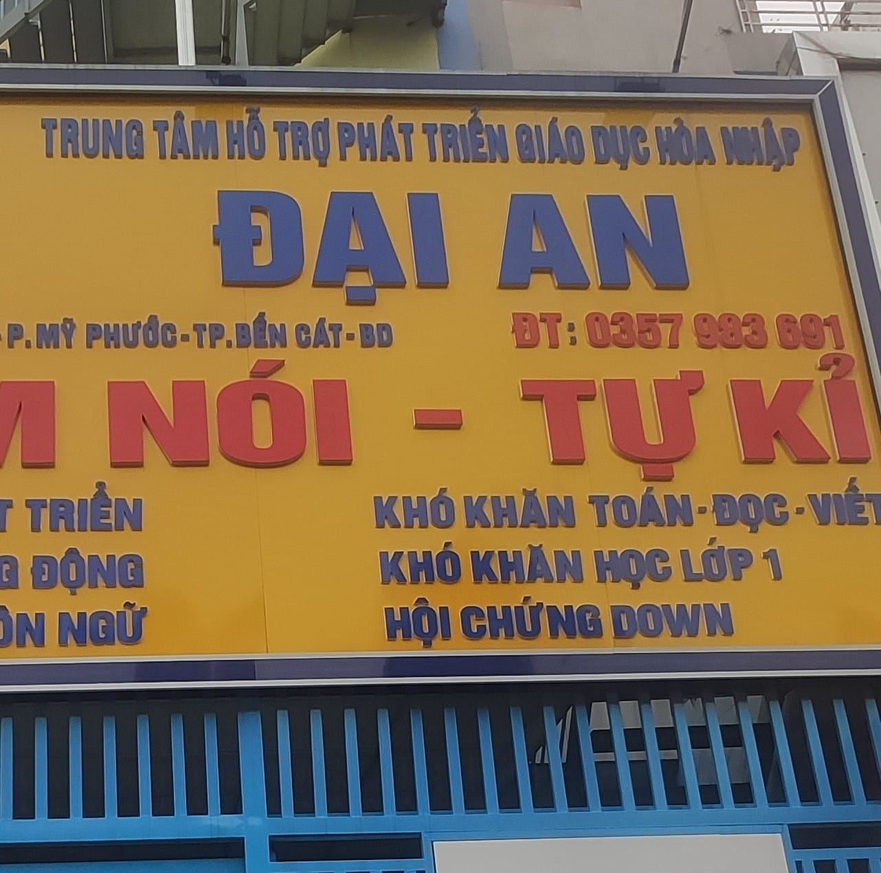 Trung Tâm Giáo Dục Hoà Nhập Đại An - Mỹ Phước