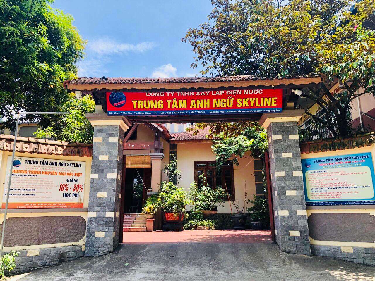 Trung tâm Ngoại Ngữ Skyline - Sông Công