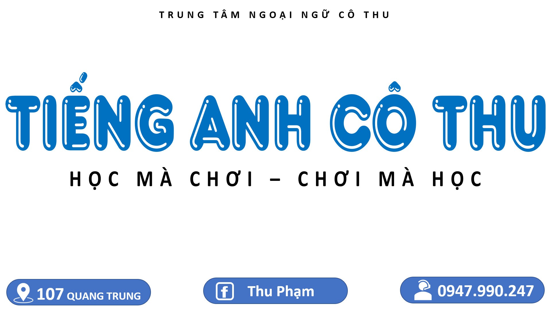 Trung tâm Tiếng Anh Cô Thu - Nam Định