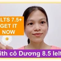 Trung tâm tiếng Anh IELTS 8.5 Cô Dương - Thành Công