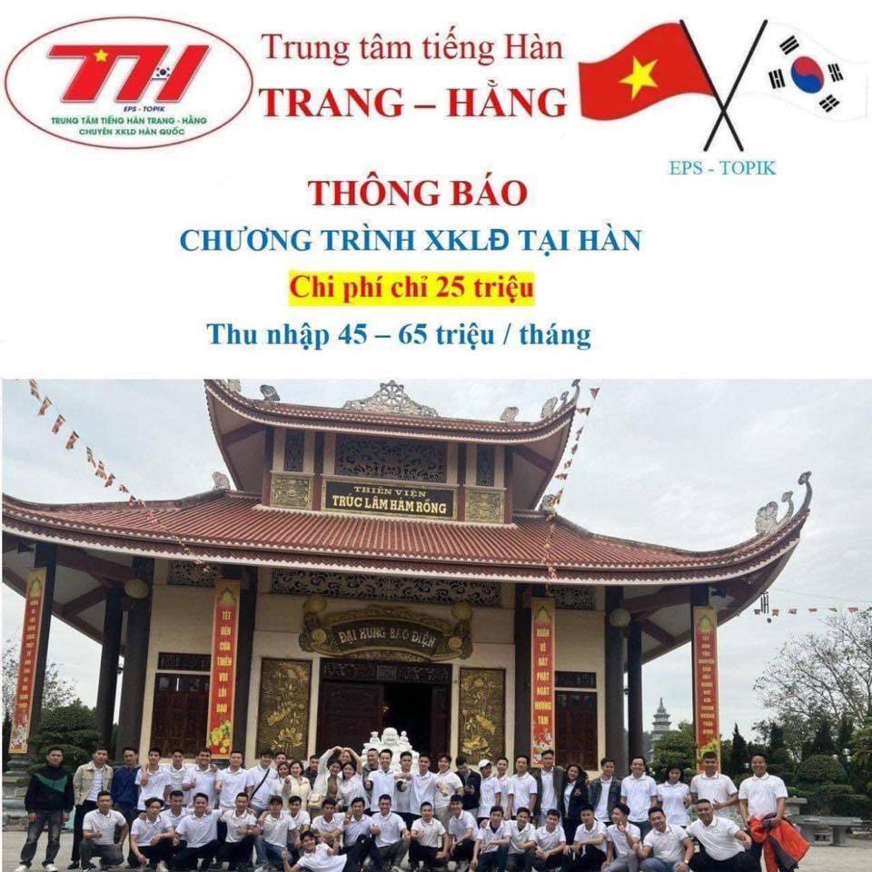 Trung tâm Tiếng Hàn Trang Hằng - Thanh Hóa