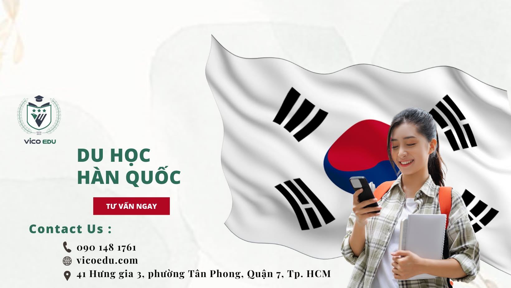 Trung tâm Vico Edu - Du Học Hàn Quốc - Quận 7