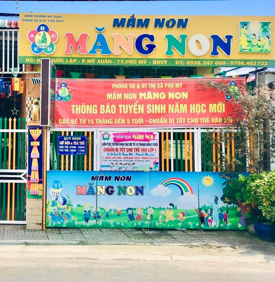 Trường Mầm Non Măng Non - Thị xã Phú Mỹ