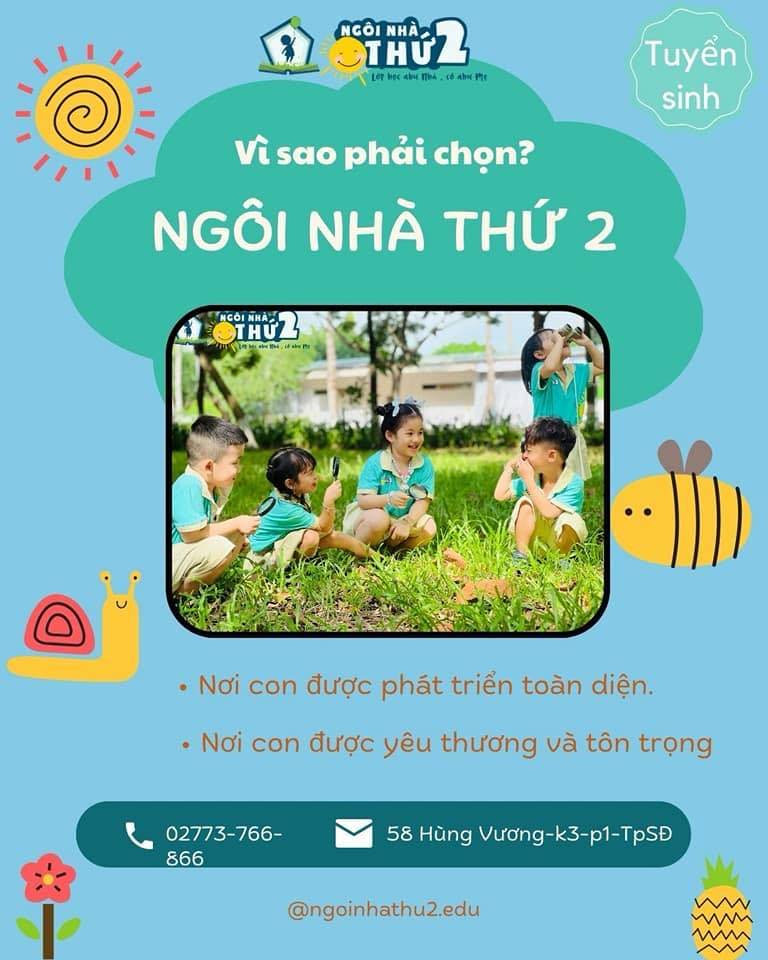 Trường Mầm non Ngôi nhà thứ 2 - Tp Sa Đéc