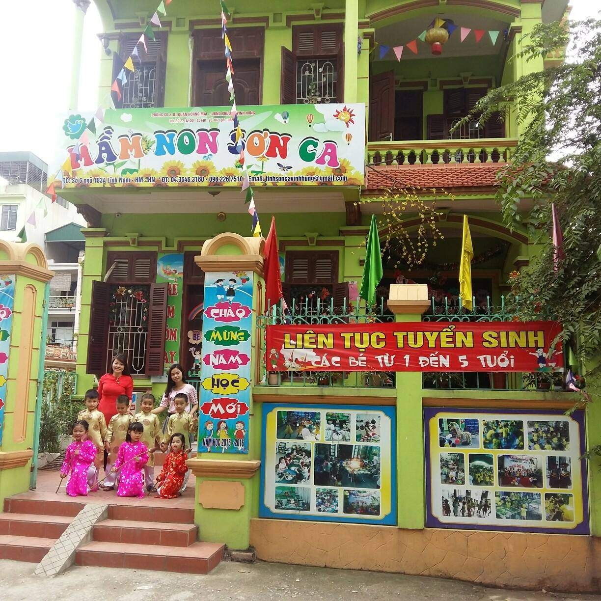 Trường Mầm Non Tư Thục Sơn Ca - Vĩnh Hưng