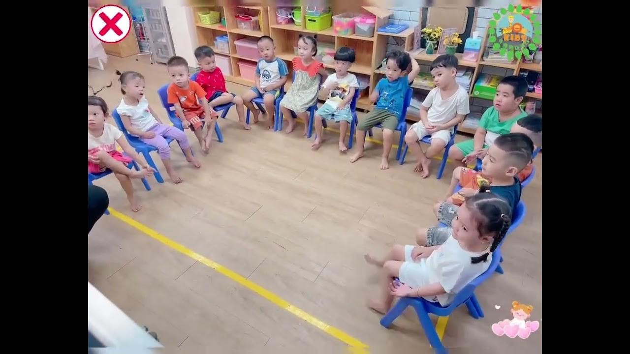 Dolphin class 3-4 tuổi, kỹ năng sống không theo người lạ