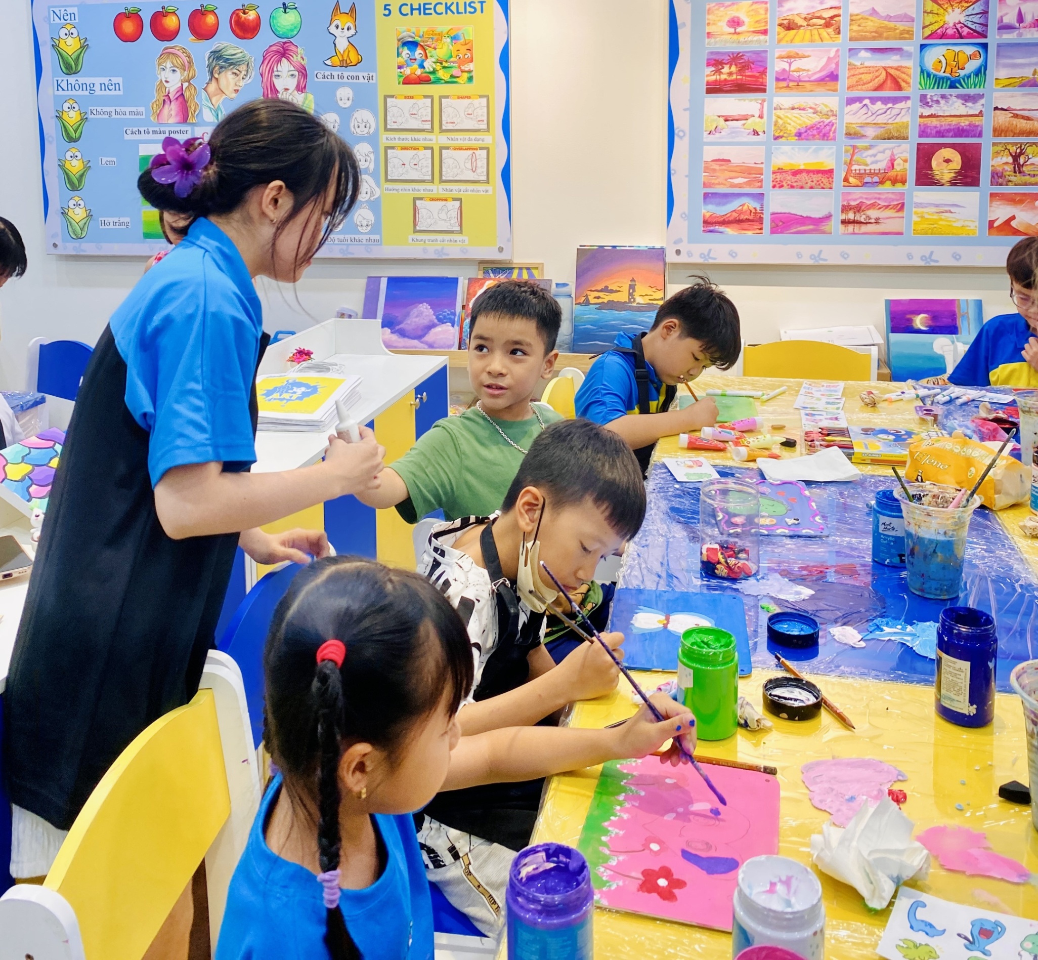 Trung Tâm Dạy Vẽ Mỹ Thuật Global Art Bình Thọ - Thủ Đức