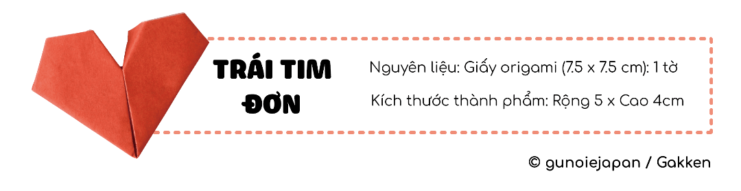     Tự tay gấp trái tim đơn bằng giấy không phải chân thành lắm sao!!!
