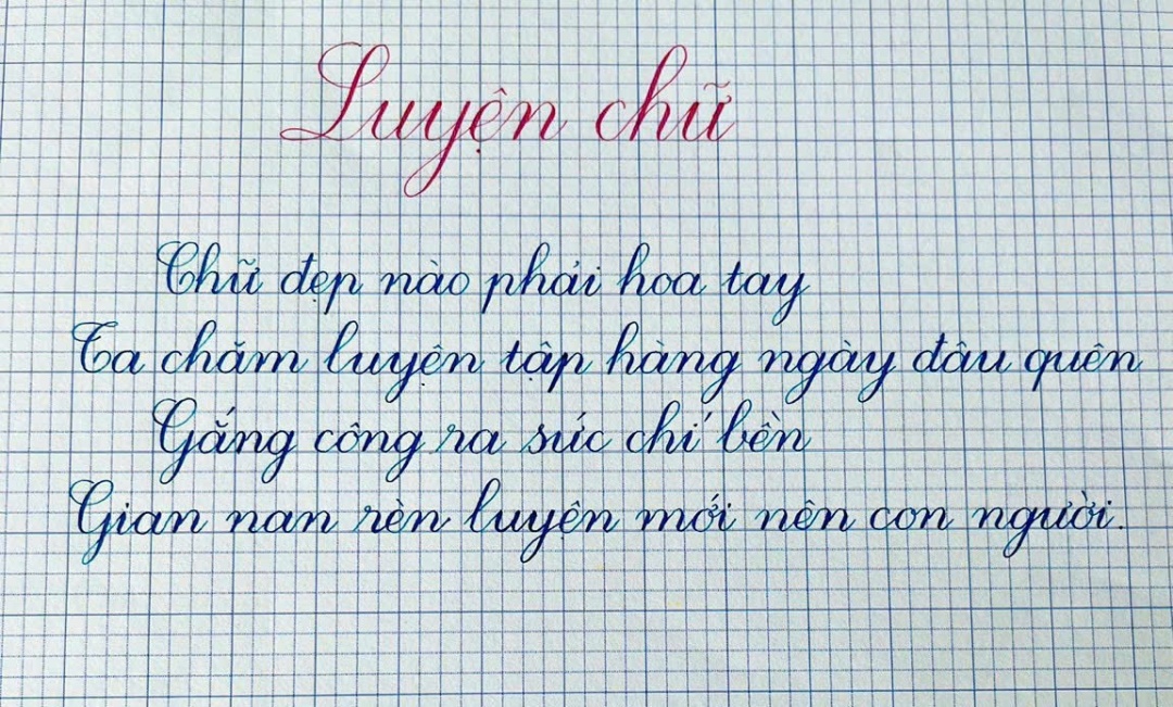 Chương trình học