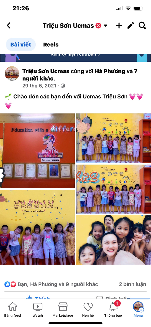 Chương trình học