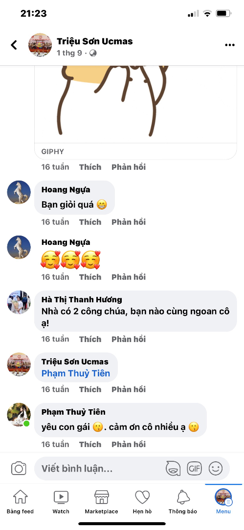 Chương trình học