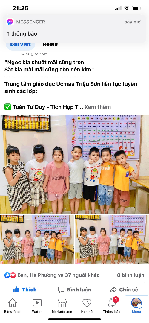 Chương trình học