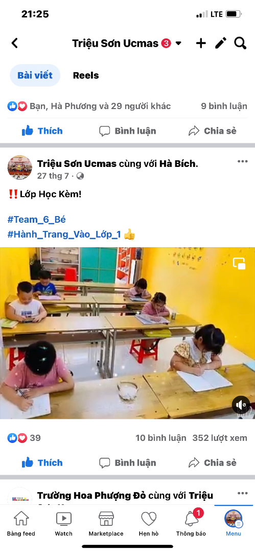 Chương trình học