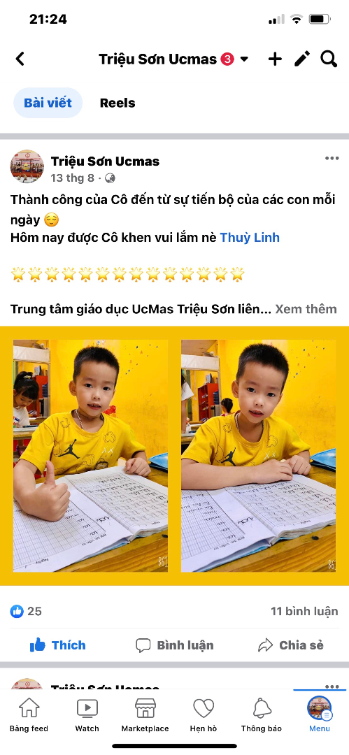 Chương trình học