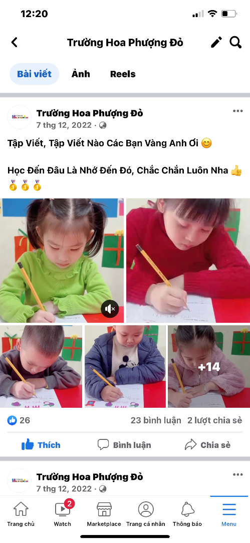 Chương trình học