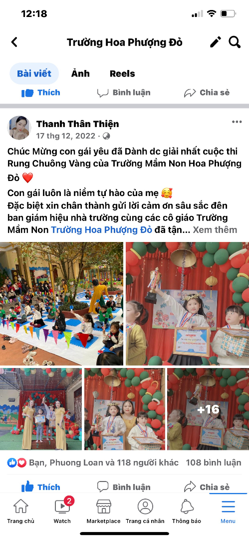 Chương trình học