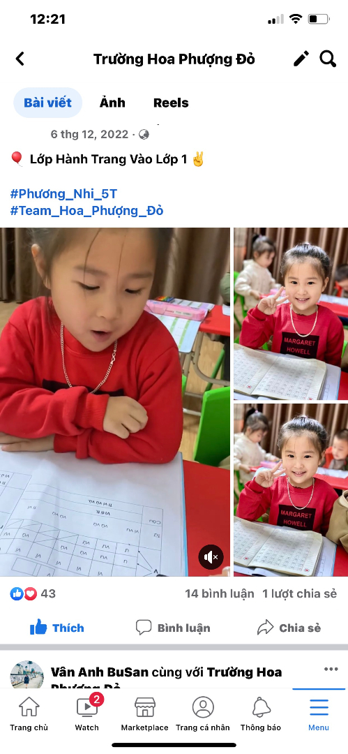 Chương trình học