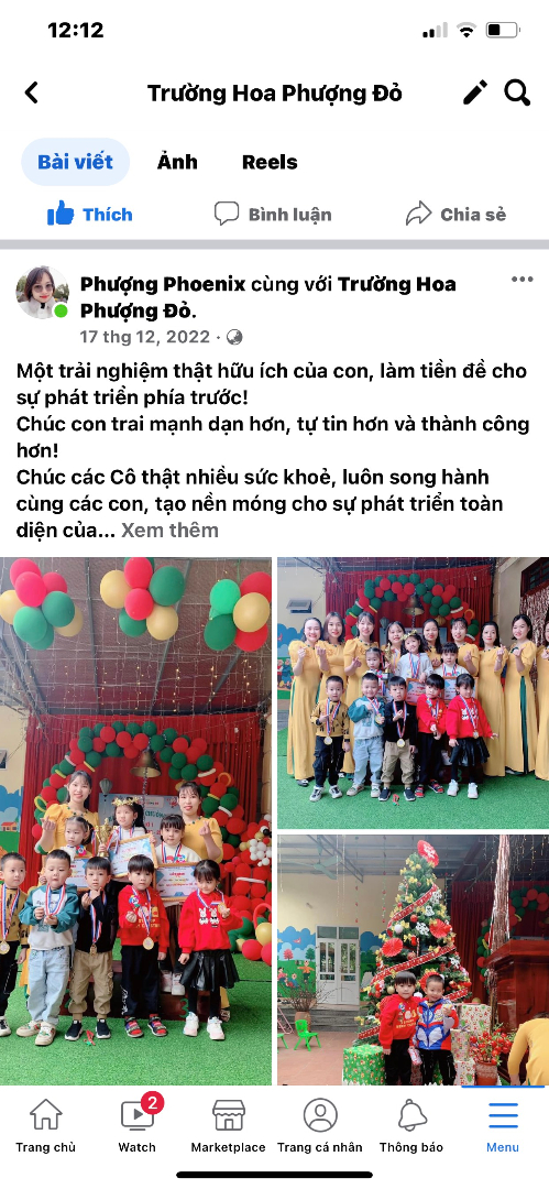 Chương trình học