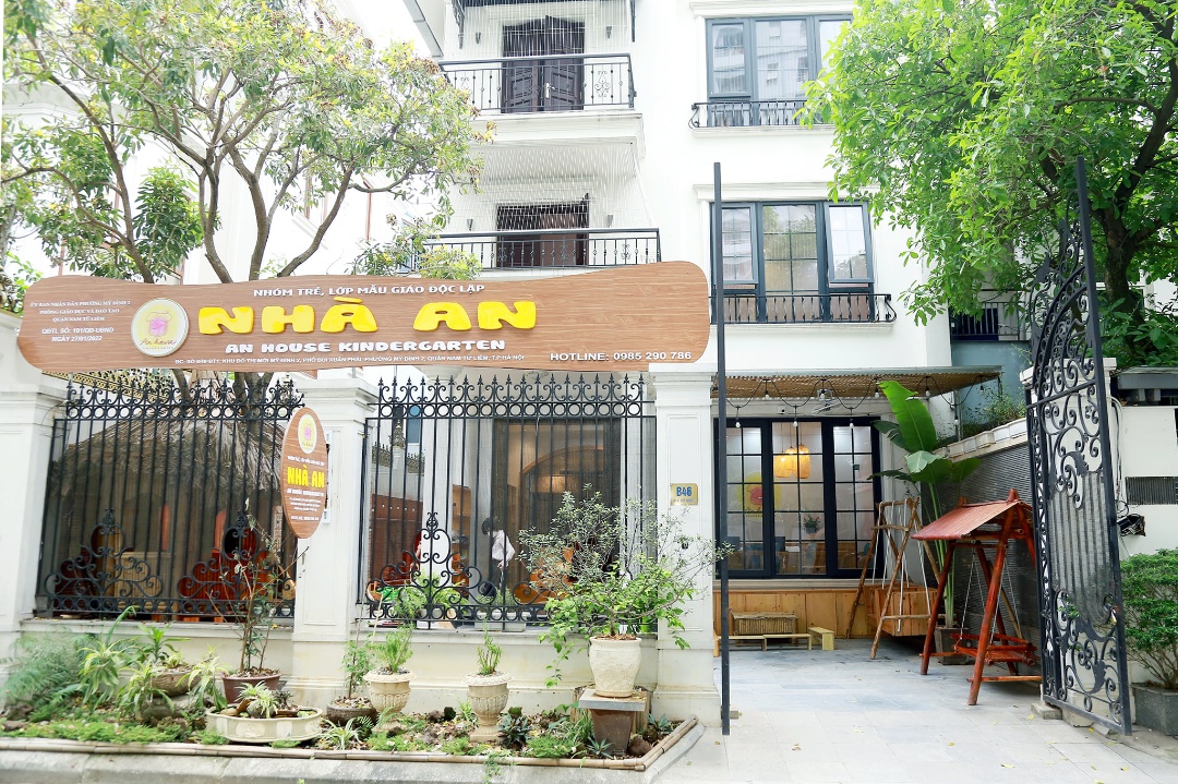 Toàn cảnh trường mầm non Nhà An - An House Kindergarten