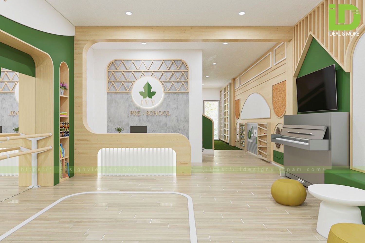 Trường mầm non Ivy Pre-school - KĐT Phú Hà - Trung Hưng