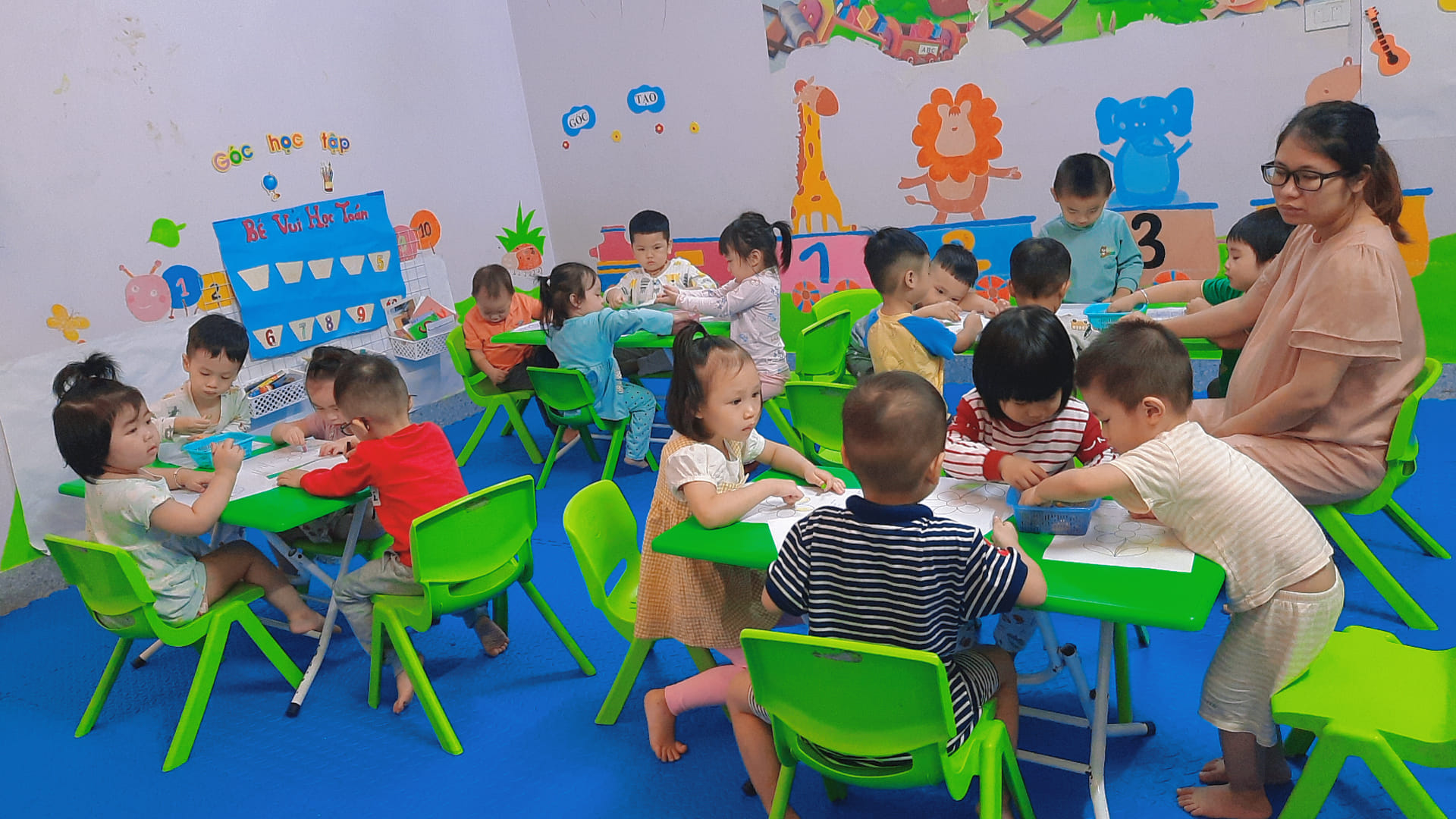 REVIEW] Trường Mầm Non Tư Thục Đô Rê Mon 1 - Tuệ Tĩnh - KiddiHub