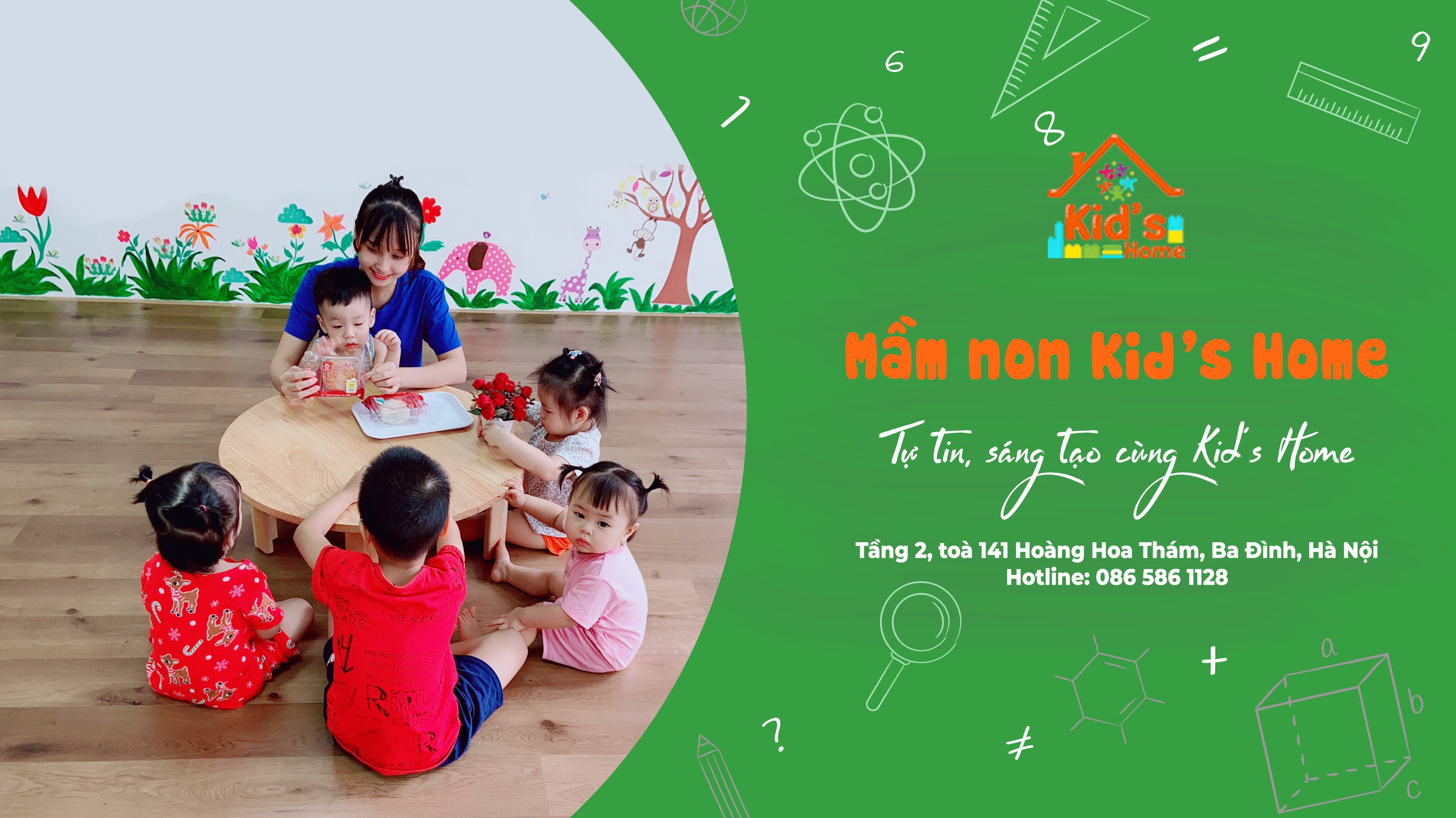 Ảnh của trường Trường Mầm Non Kid's Home - Hoàng Hoa Thám