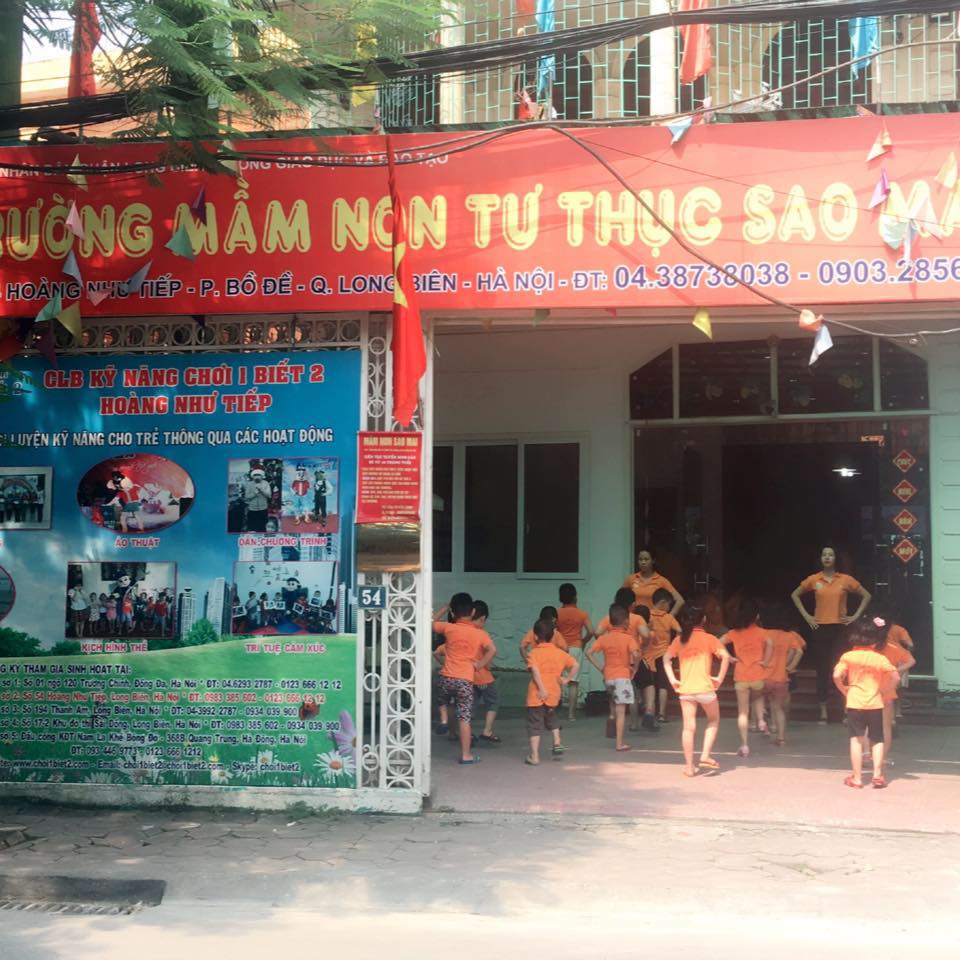 tìm trường mầm non ở Hà Nội, TP HCM