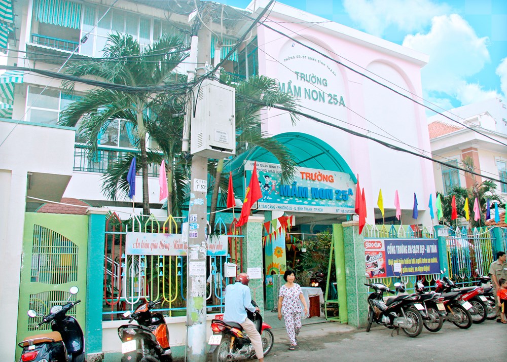 tìm trường mầm non ở Hà Nội, TP HCM