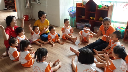 tìm trường mầm non ở Hà Nội, TP HCM
