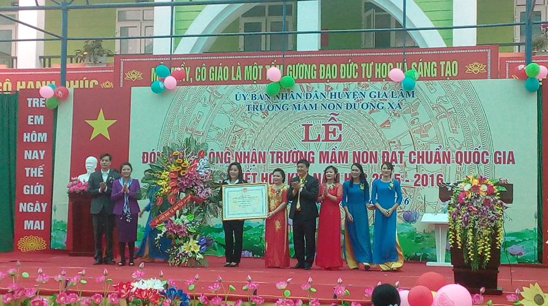 Trường mầm non Dương Xá - Gia Lâm