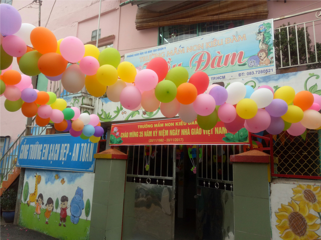 tìm trường mầm non ở Hà Nội, TP HCM