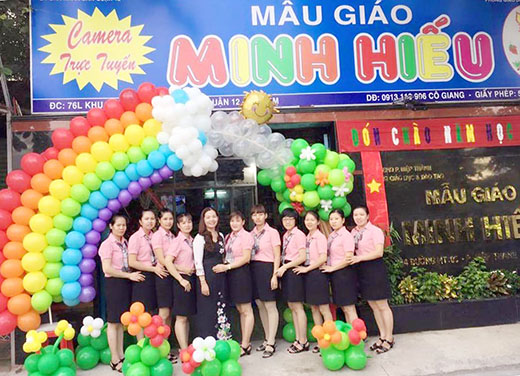 tìm trường mầm non ở Hà Nội, TP HCM