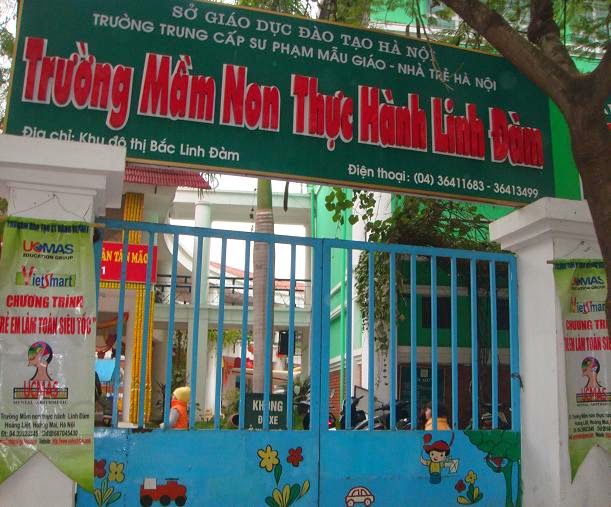 tìm trường mầm non ở Hà Nội, TP HCM