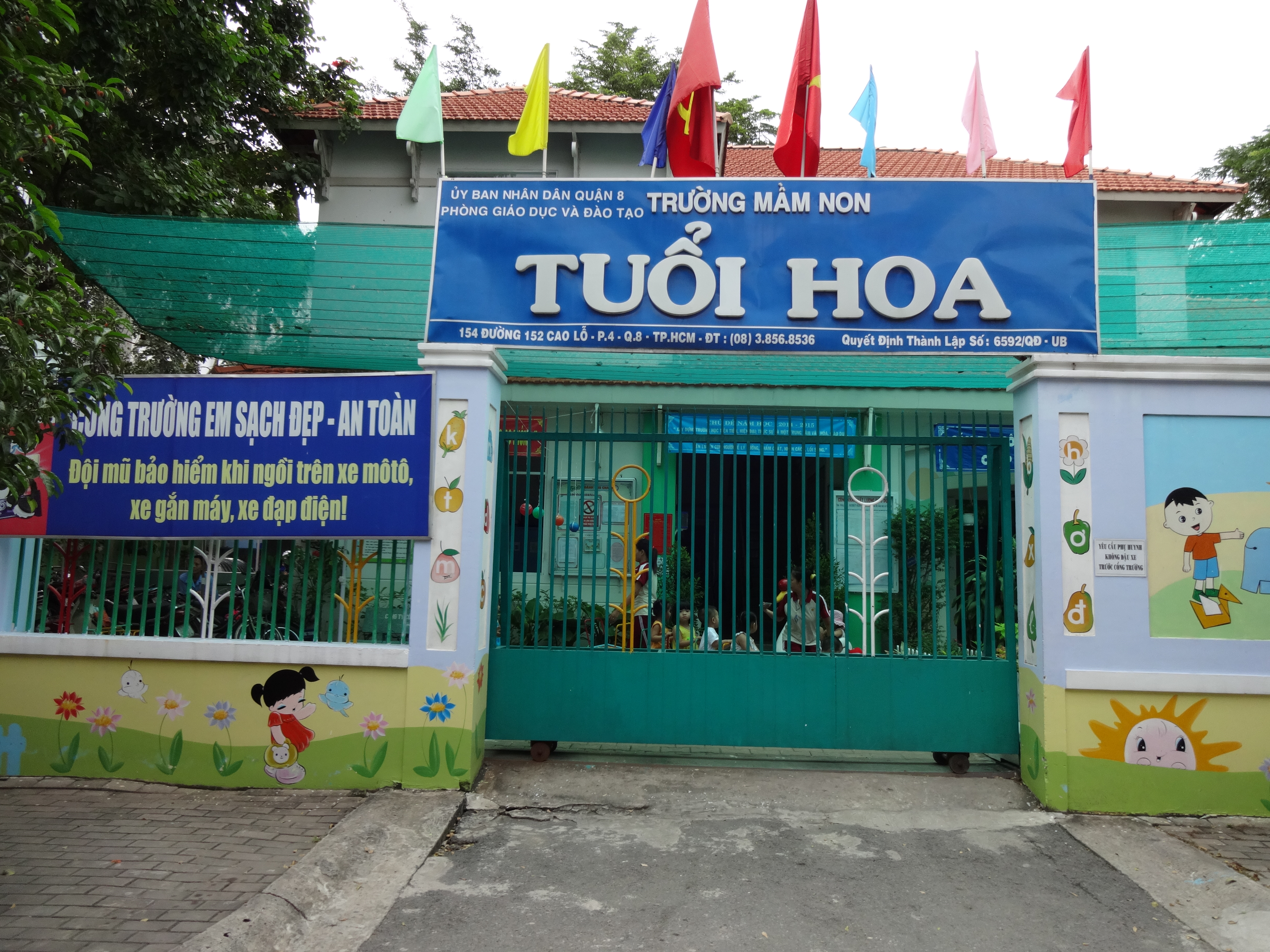 tìm trường mầm non ở Hà Nội, TP HCM