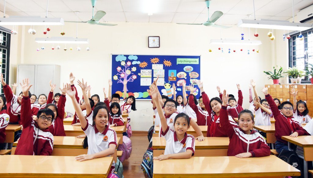tìm trường tiểu học ở Hà Nội, TP HCM
