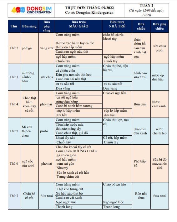 Chế độ dinh dưỡng