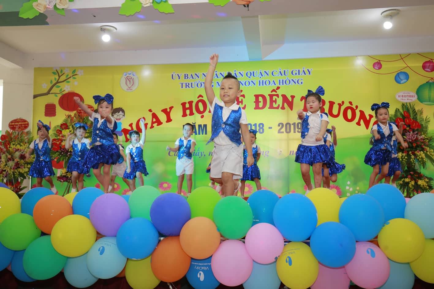 Trường mầm non Hoa Hồng - Nghĩa Tân