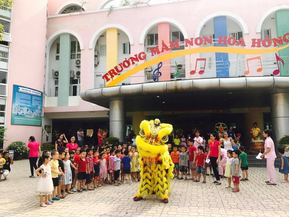 Trường mầm non Hoa Hồng - Nghĩa Tân