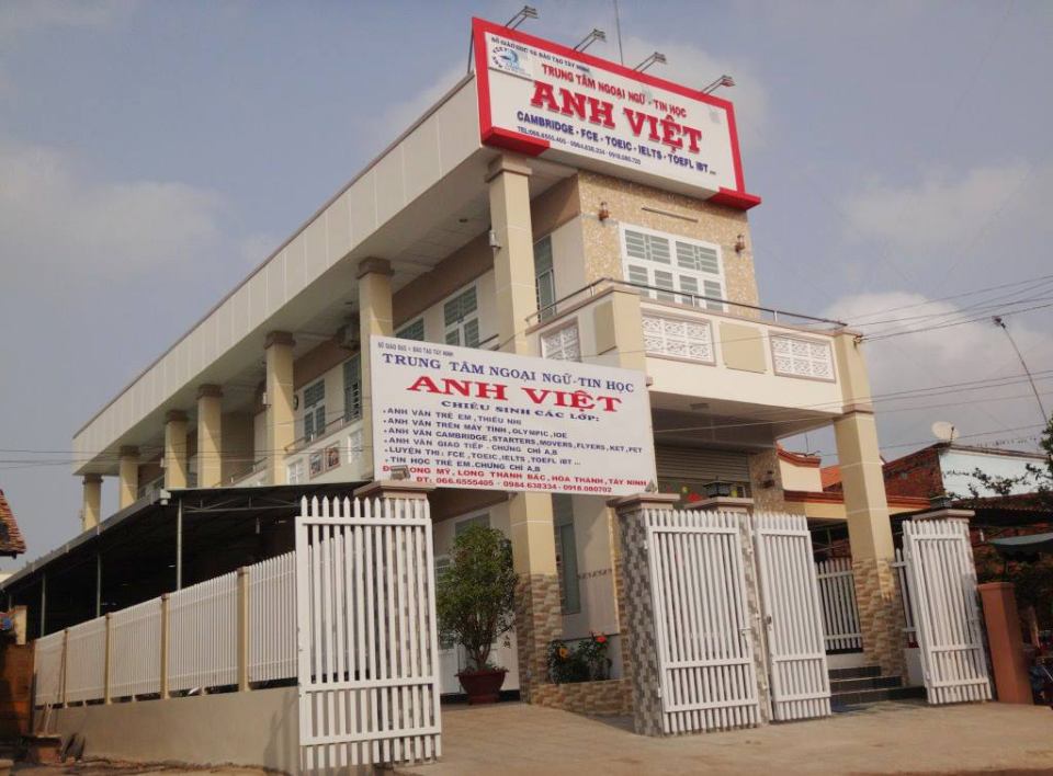 Các Trung tâm Ngoại Ngữ Tây Ninh - TOP đầu! 1 Trung Tâm Ngoại Ngữ - Tin Học Anh Việt - Long Mỹ
