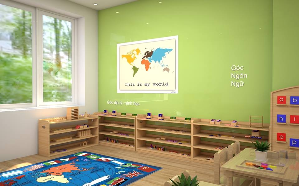 Trường mầm non Song ngữ Happy Feet Montessori - Mỹ Đình 1