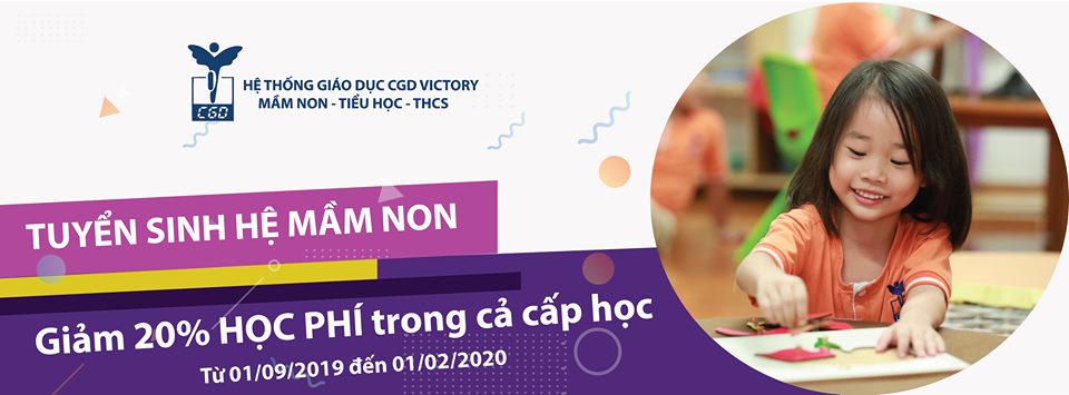 GIẢM 20% HỌC PHÍ TRONG CẢ CẤP HỌC