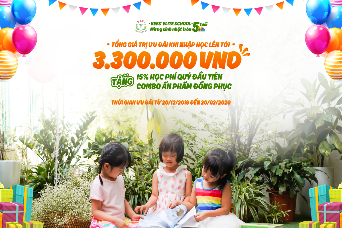 Kỷ Niệm Mừng Sinh Nhật 5 tuổi