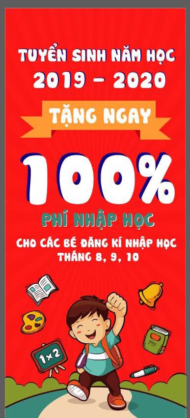 ƯU ĐÃI TUYỂN SINH NĂM HỌC MỚI 2019-2020