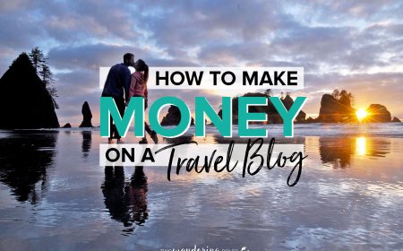 How to become a travel blogger, create a travel blog and earn money by blogging