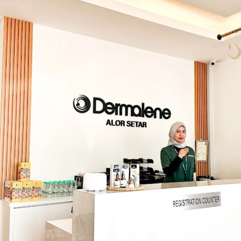 facial spa dermalene alor setar glowing