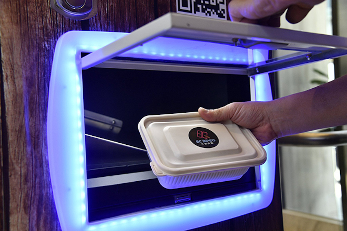 Selfservice bento box vending machines have arrived in Hong Kong